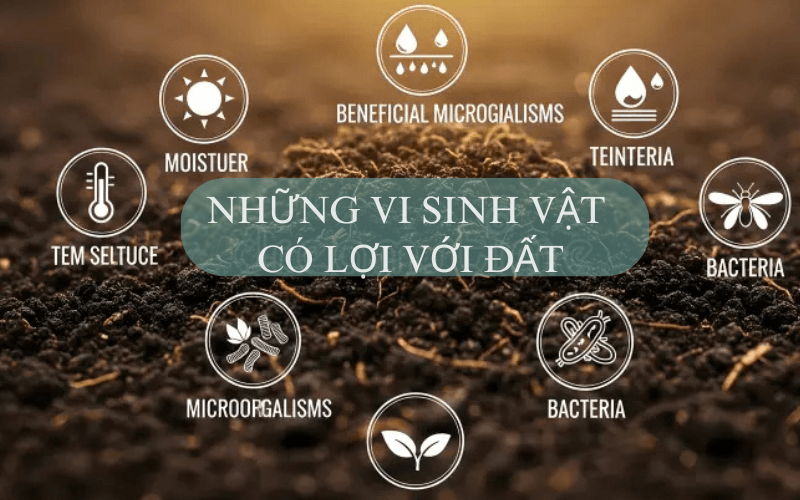 Những vi sinh có lợi cho đất