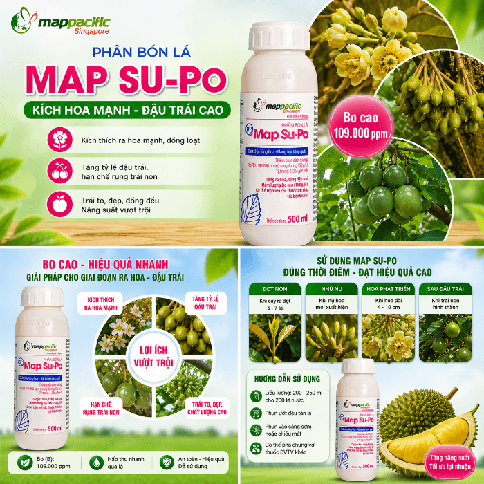 Phân bón lá Map Su-Po